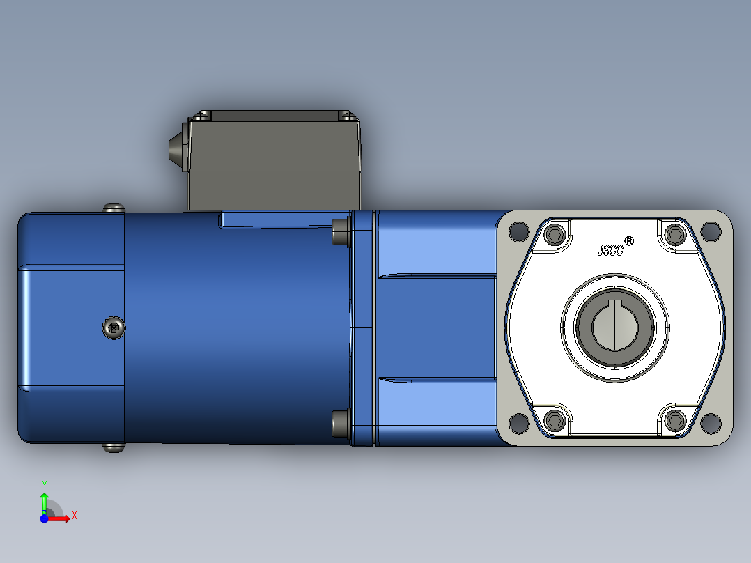 YT系列调速电机-60yt03-180前视图