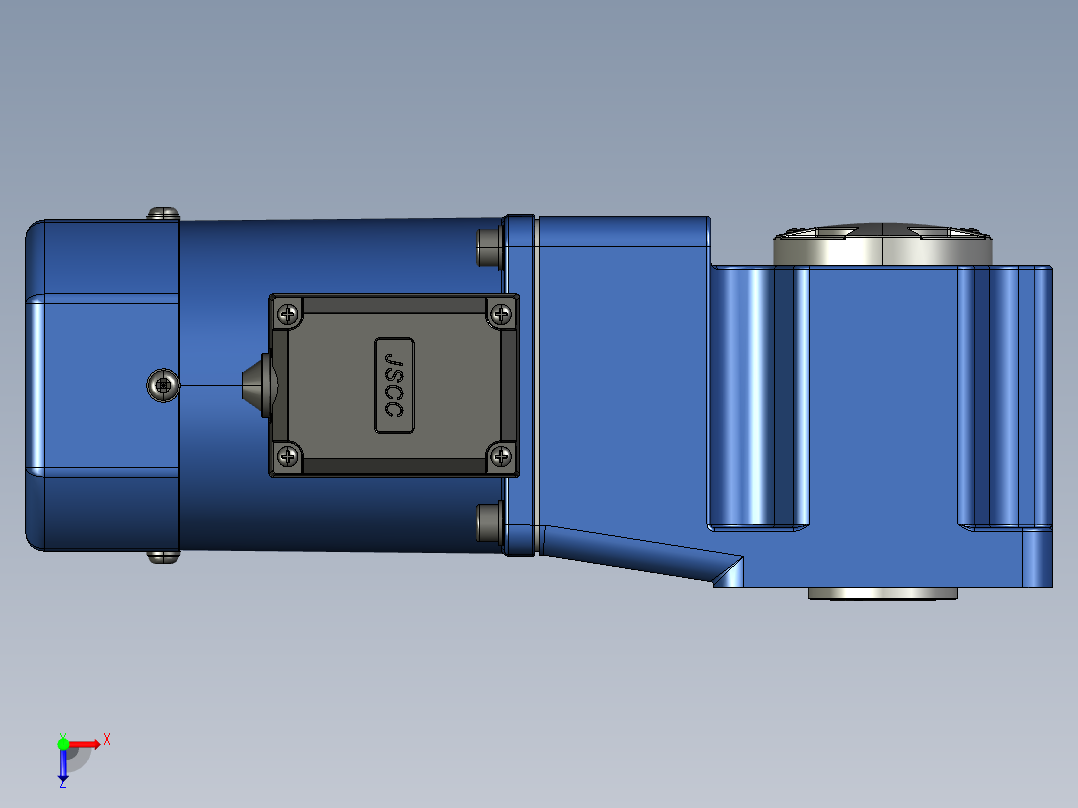 YT系列调速电机-60yt03-180俯视图