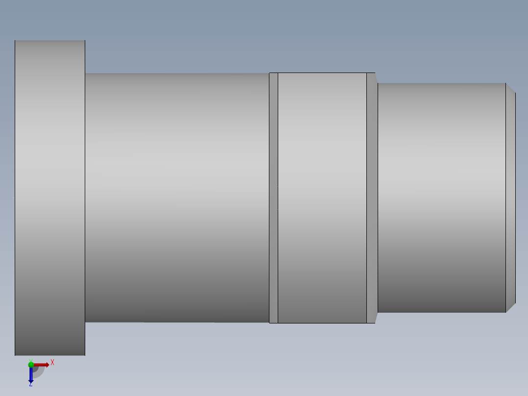 法兰接头、1CFL-22-08俯视图