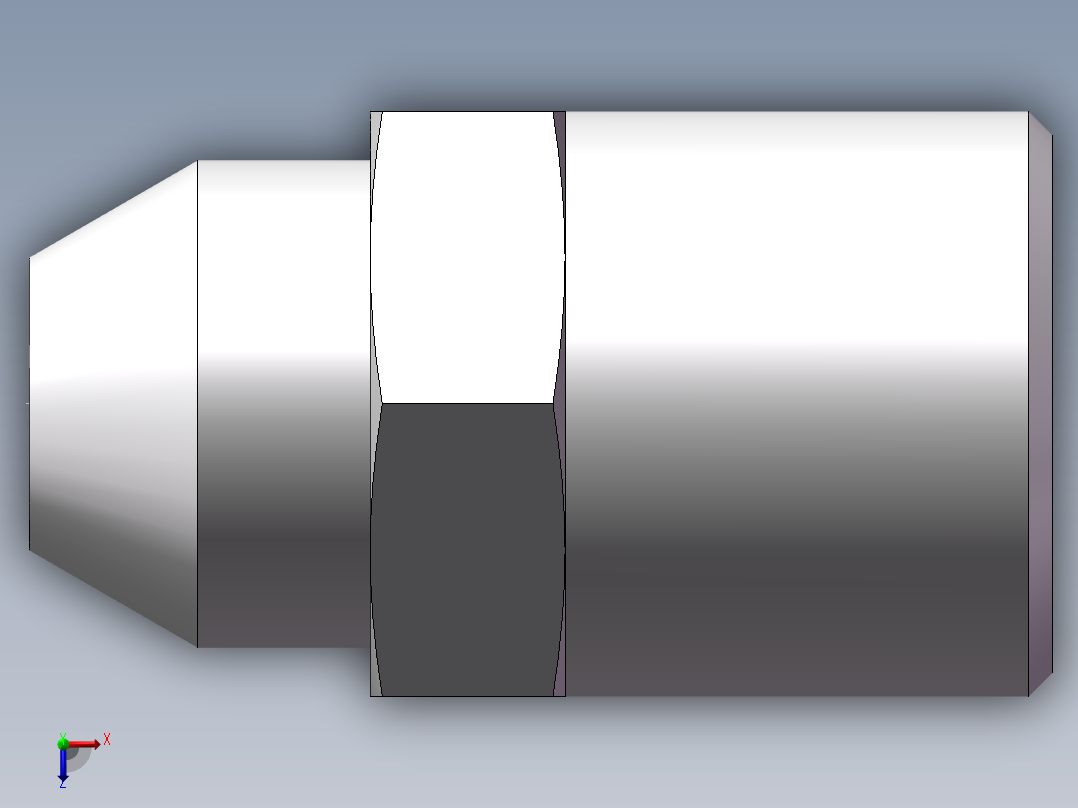 焊接直接头、1CW-12-06俯视图