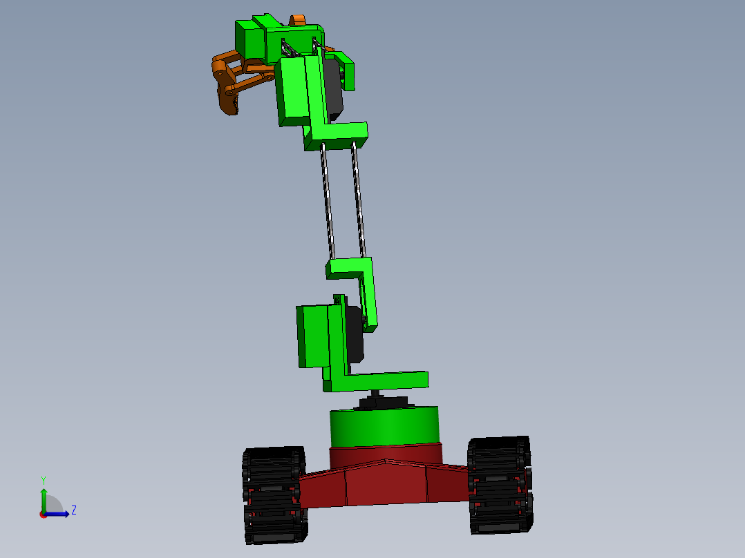 AGV小车、AGV(146)左视图