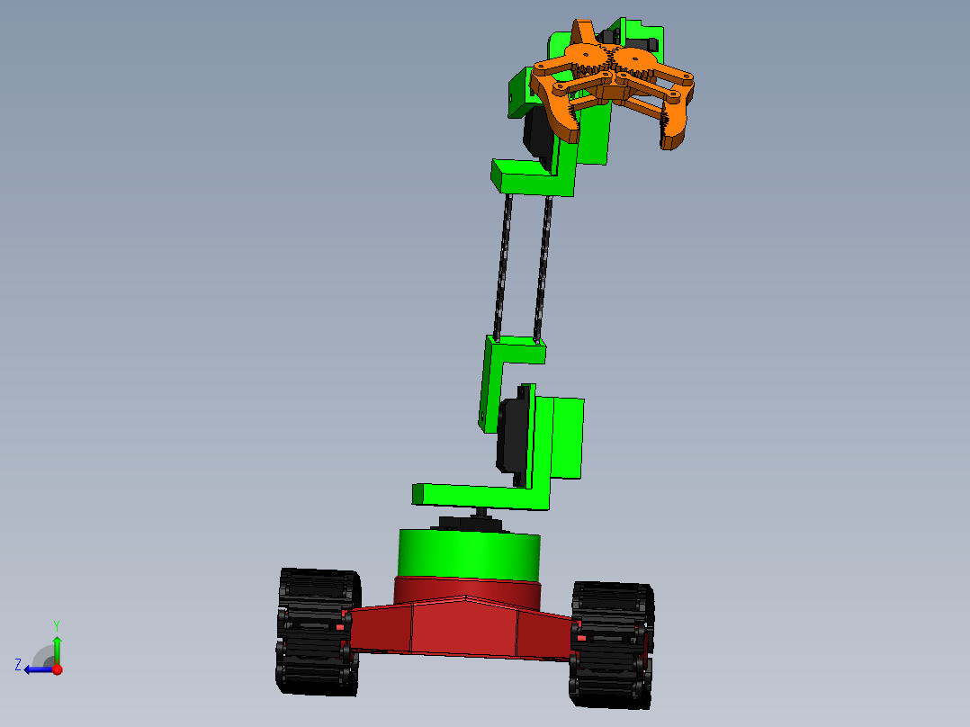 AGV小车、AGV(146)右视图