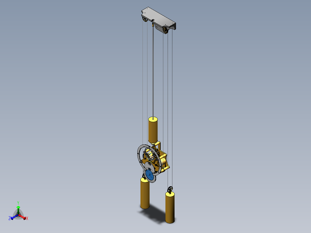 钟表、表(29)正等轴测图