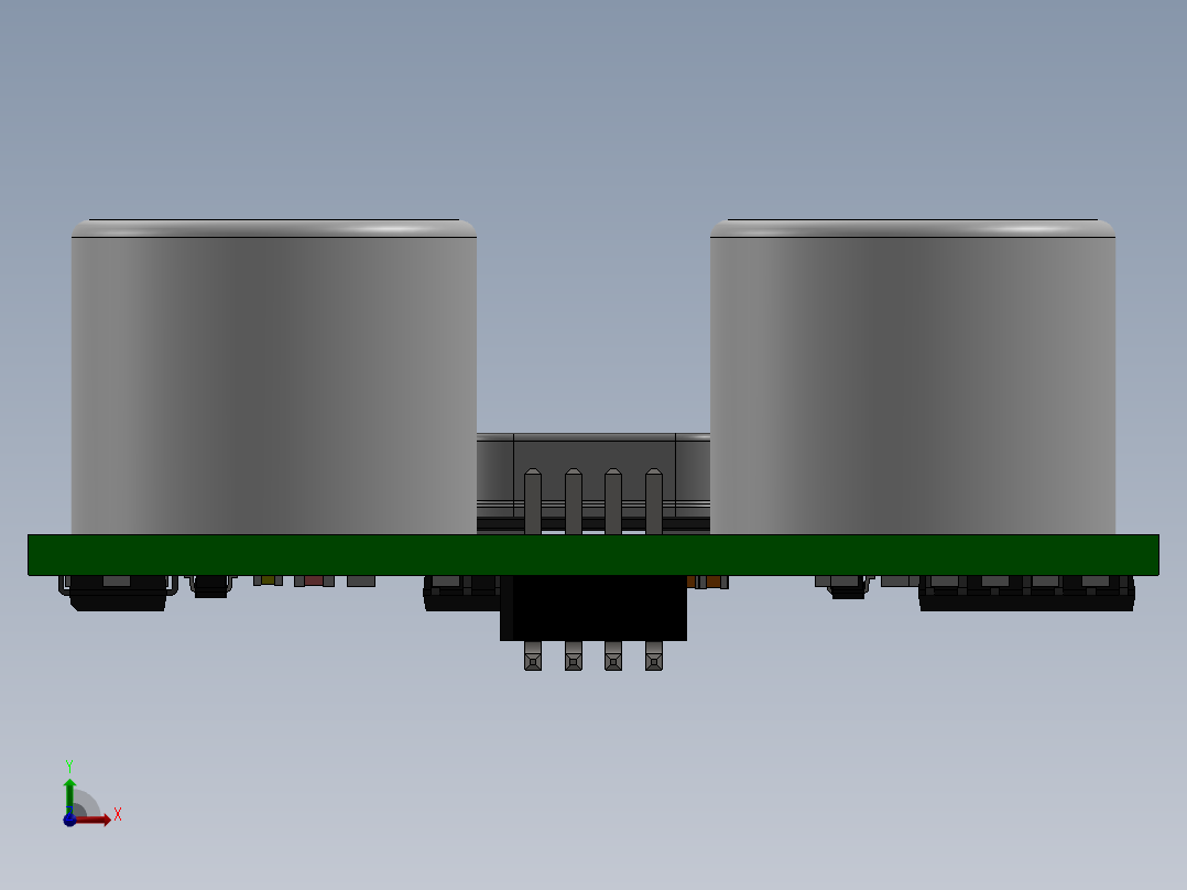 传感器(61)前视图
