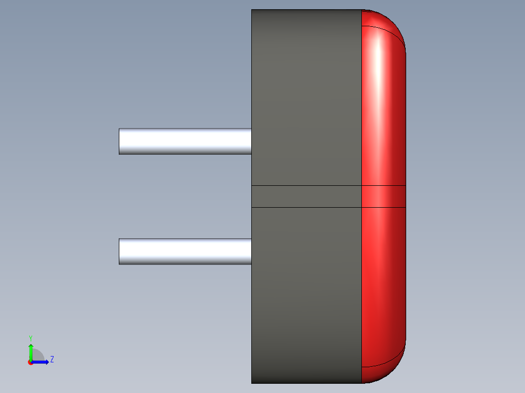 B2005147-波莱罗 半挂车 尾灯左视图
