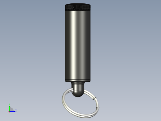 手枪左轮冲锋枪老式狙击步枪设计3D图纸pen-gun-suppressor-1 1 STP左视缩略图