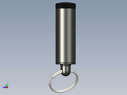 手枪左轮冲锋枪老式狙击步枪设计3D图纸pen-gun-suppressor-1 1 STP右视缩略图
