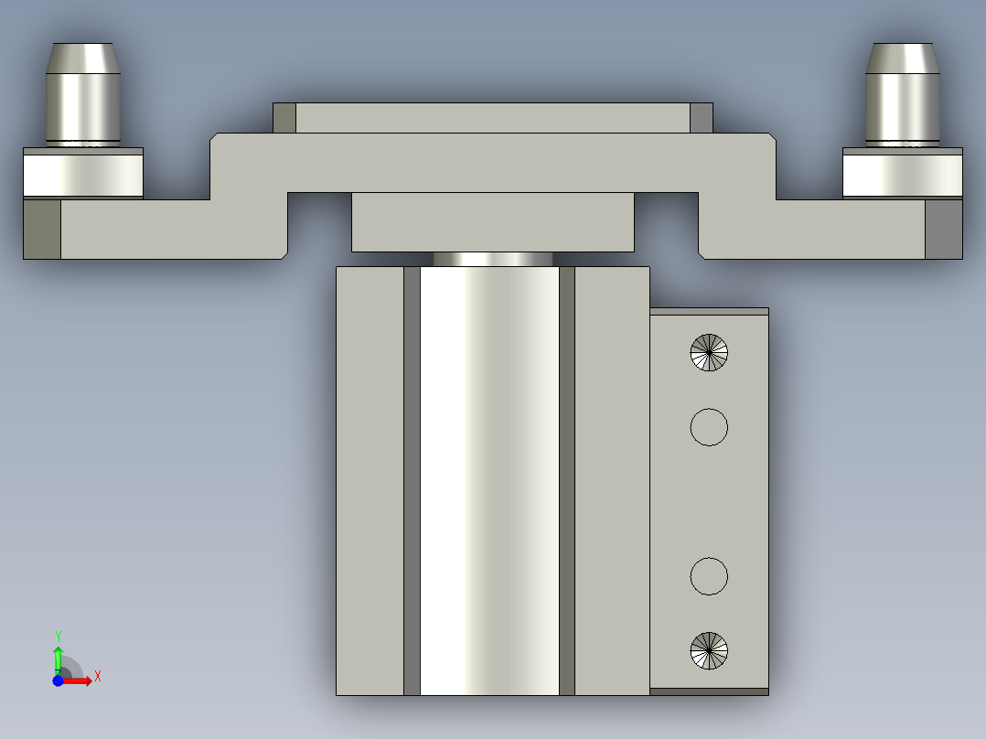 TTK3V10-04-06-00定位气缸组件1前视图