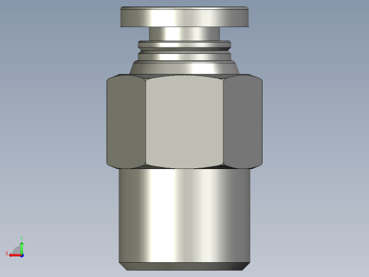 电磁阀接头PC401后视缩略图