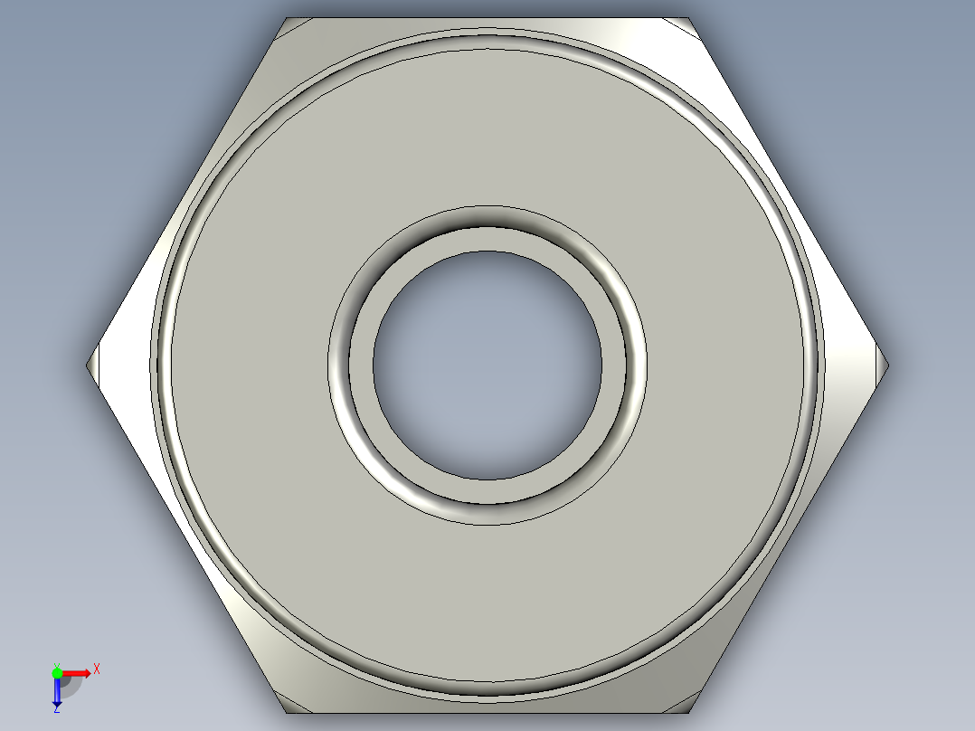 电磁阀接头PC401俯视图