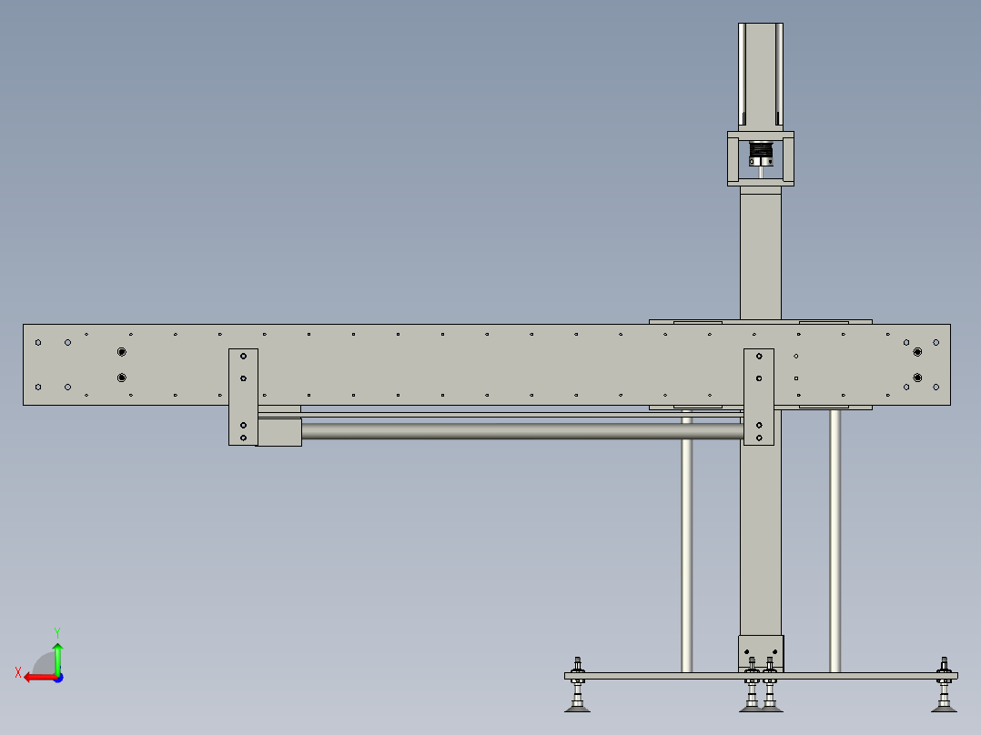 送料装置-横-60-AB后视图