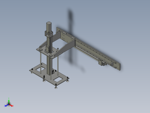 送料装置-横-60-AB正等轴测缩略图
