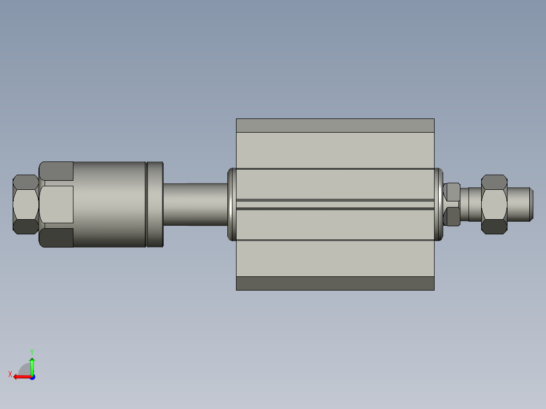 SDAJ25x15-10SB后视图