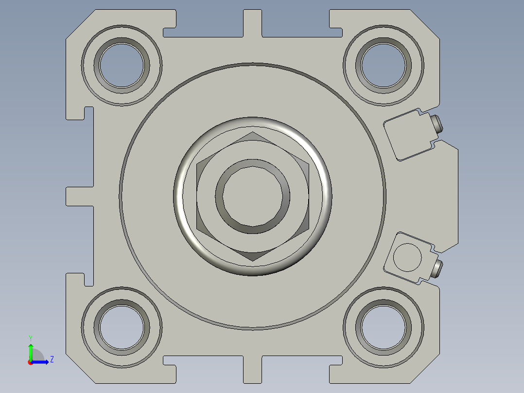 SDAJ25x15-10SB左视图