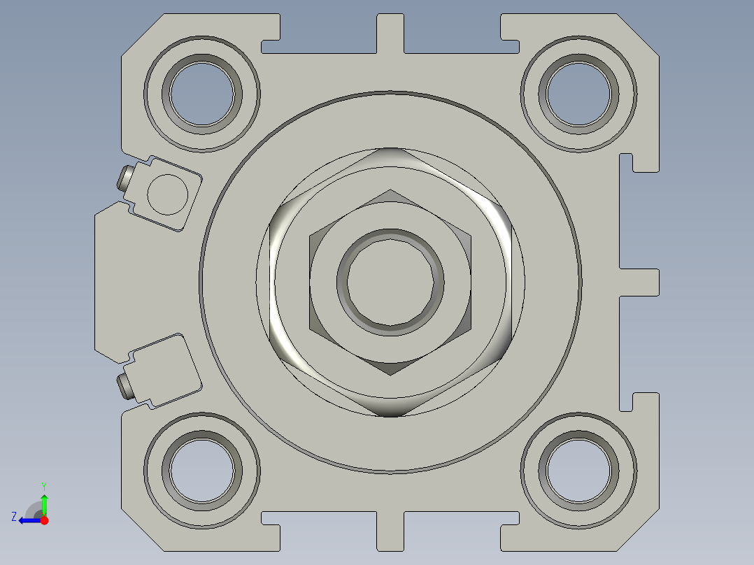 SDAJ25x15-10SB右视图