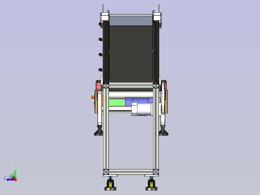 斜坡式快递输送带右视缩略图