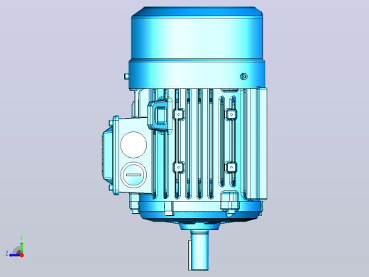 电机- ABB M2BAX90L_B3右视缩略图