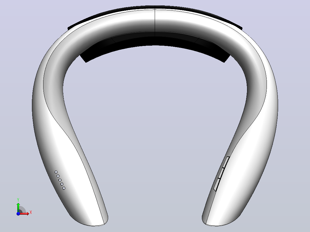 蓝牙耳机前视图