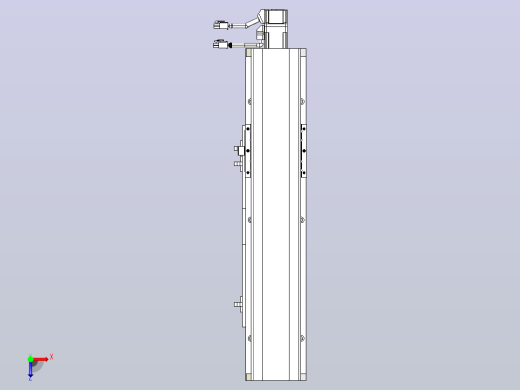 MTH12标准螺杆滑台[MTH12-L#-300-BC-P10-C3]俯视缩略图