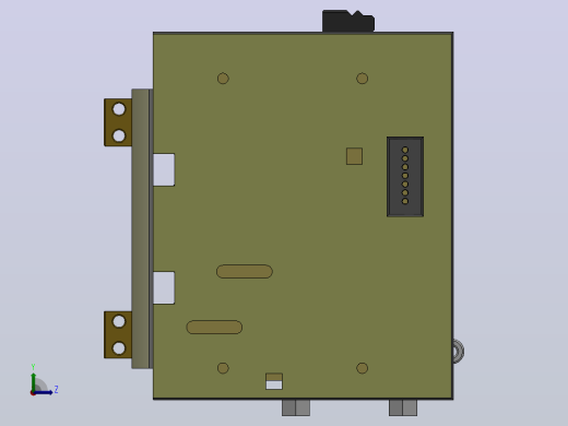 HF1 3极╱4极抽屉式断路器[SACE HF1]，左视缩略图