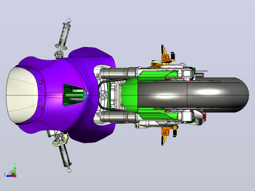 摩托车CATIA V5 r21模型右视缩略图