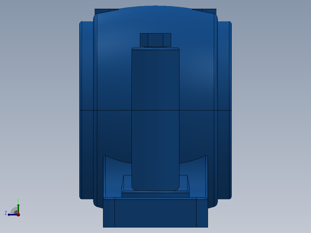 SN600系列[SN616-SSN616]轴承右视图