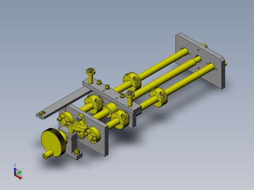 靠边（校准）机构
