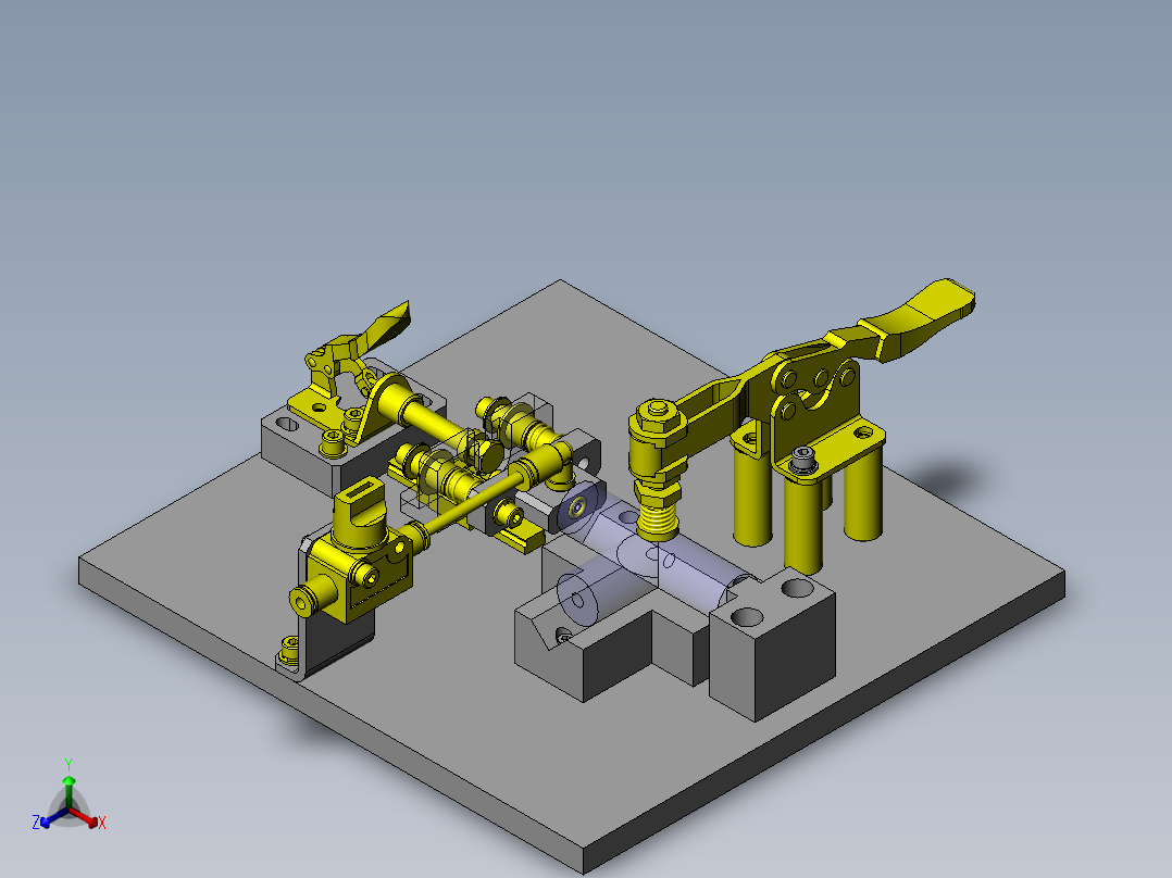 空气流量确认夹具