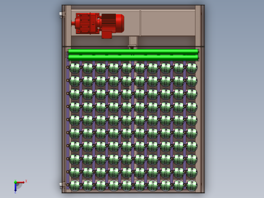 斜轮分拣机sw16可编辑俯视缩略图