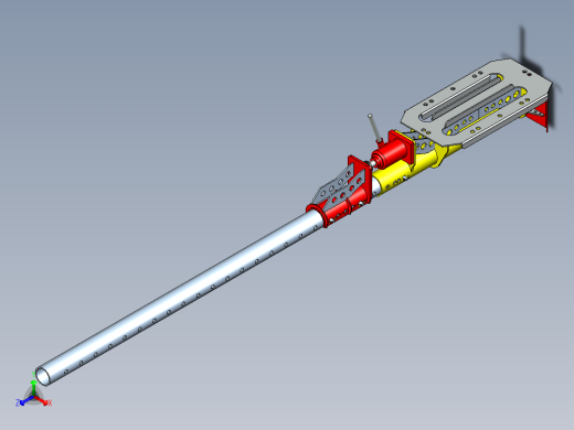 机械升降机构3D模型图纸 STP格式