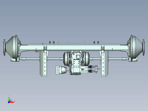AGCO公司的挑战者收获机前视缩略图