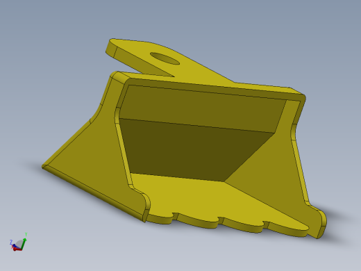 玩具挖掘机模型