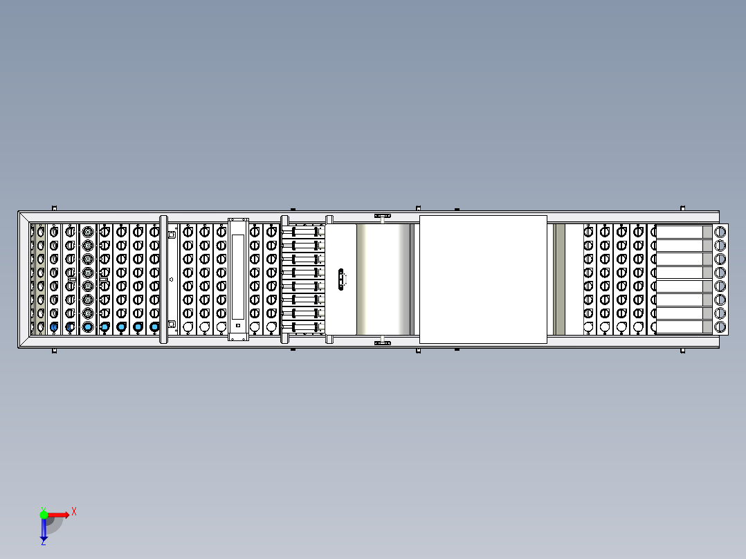 自动产品俯视图