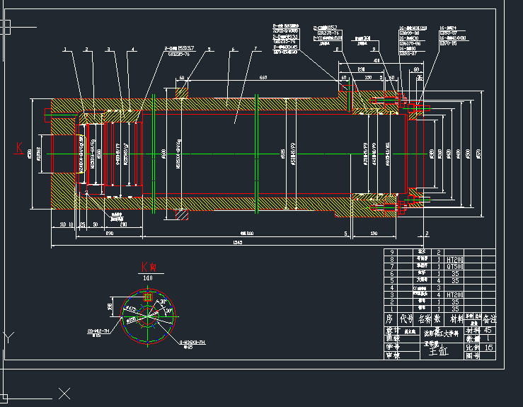 100T液压机液压缸系统设计【优秀含CAD图纸】