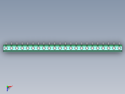 DEGSON DG128 系列 5.07.5mm 接线端子-DG128R-7.5-22P-14-00AH俯视缩略图