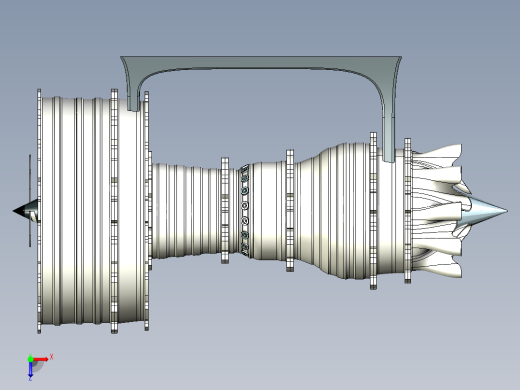 3d-printable-high-bypass-jet-engine-1.snapshot.45俯视缩略图