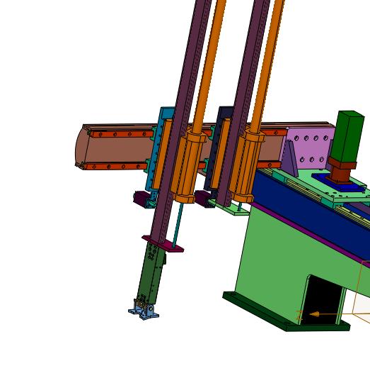 数控车床自动化桁架式机械手