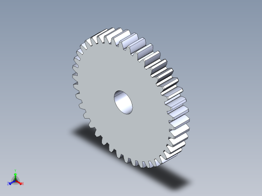 正齿轮-m0.8 20PA 40t Spur Gear