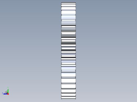 正齿轮-m0.8 20PA 40t Spur Gear右视缩略图