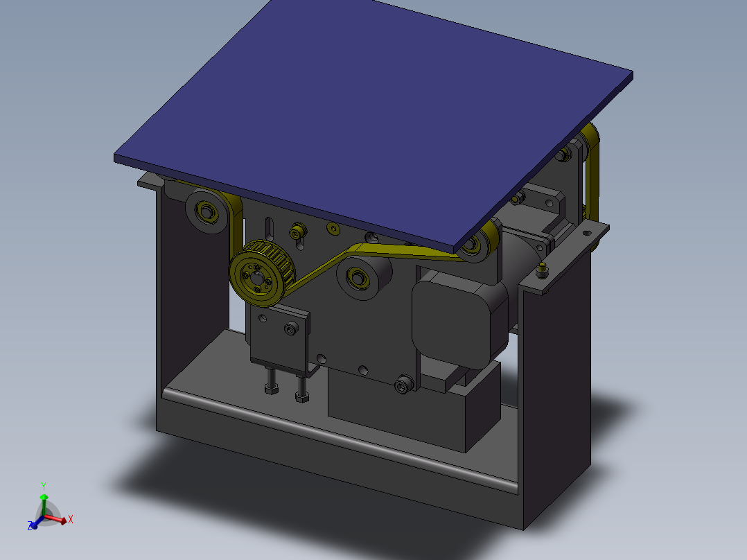 传送带合流装置