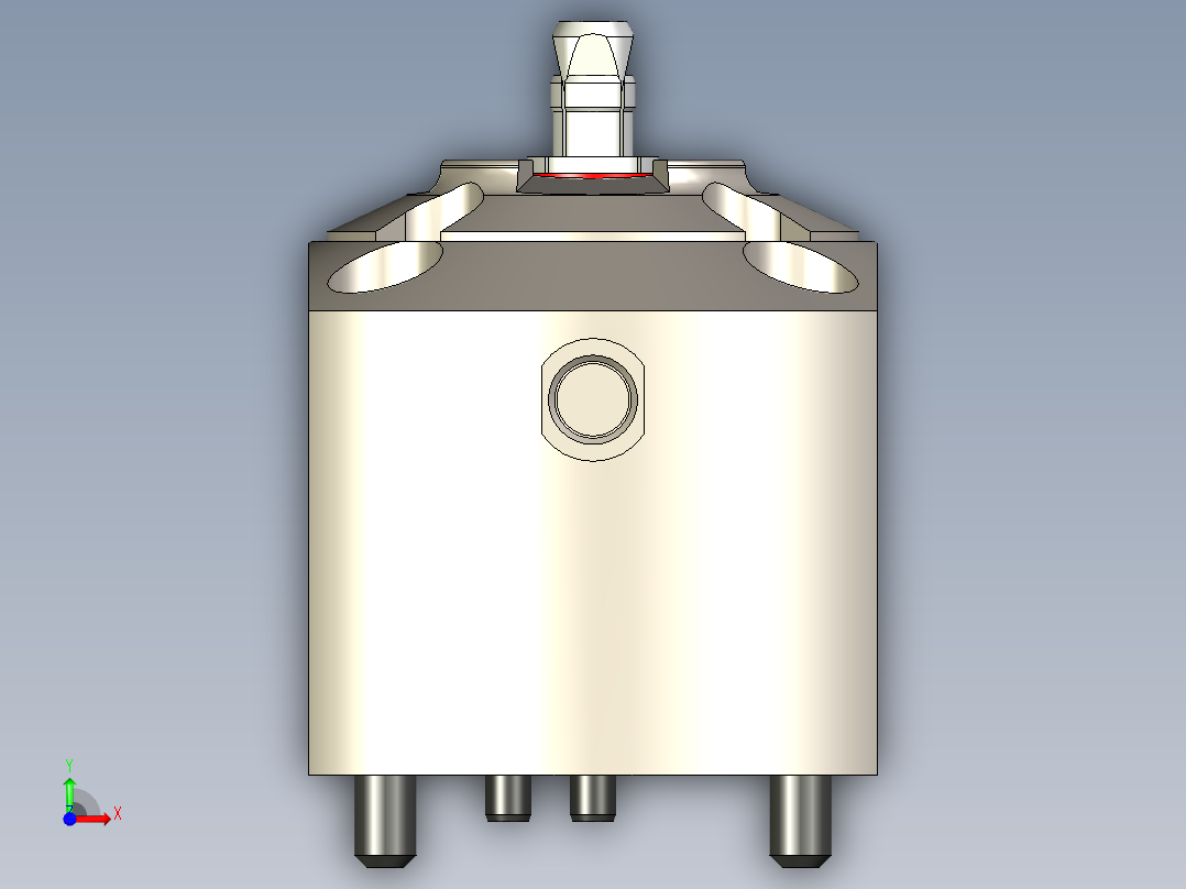 KOSMEKSFA1000-G0A-060多系列多零件图纸模型多系列多零件图纸模型前视图
