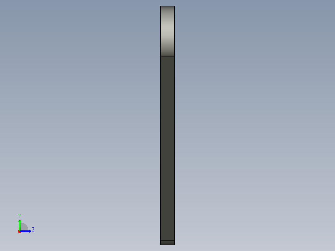基恩士LV-H300bracket1_kc图纸模型左视图