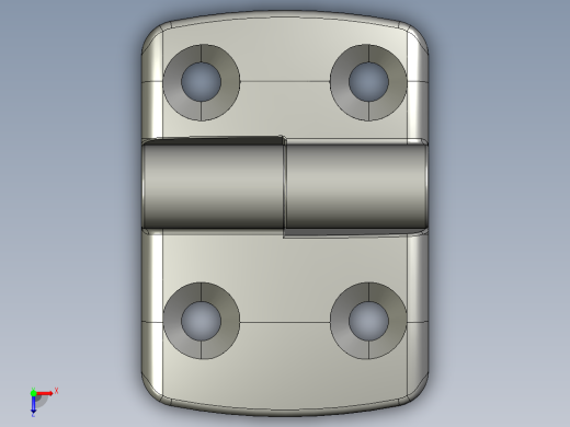 型材-KJN 30-30 DETACHABLE COMBI HINGE RIGHT 095K3030R00俯视缩略图