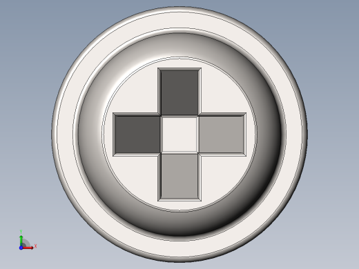 PC主板M3x0.5螺丝前视缩略图