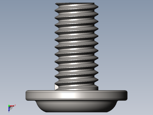 PC主板M3x0.5螺丝俯视缩略图