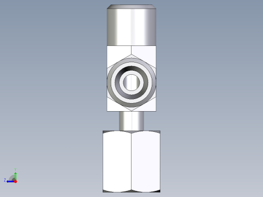 卡套式工业通用硬管接头EO_Standpipe_run_tee_EVL06LOMDCF右视缩略图