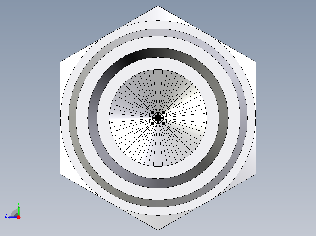 卡套式工业通用硬管接头EO_Blanking_plug_for_tube_ends_ROV15LCFX右视图