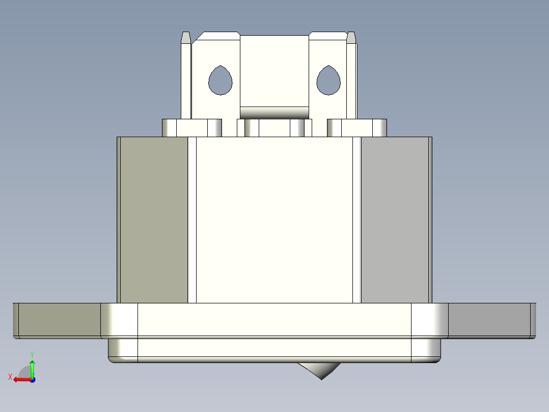 通用IEC插座+开关电源插座后视图