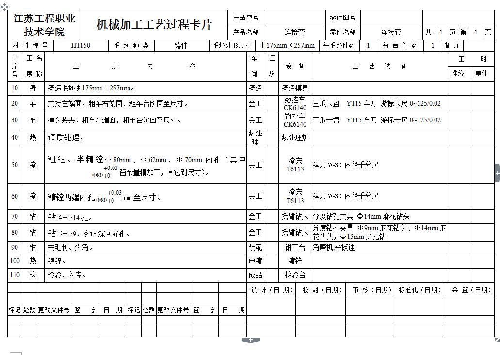 Q480-连接套数控加工工艺及手动编程设计