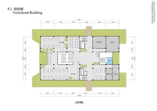 中学校区规划建筑单体设计文本（含文本效果图 CAD）缩略图